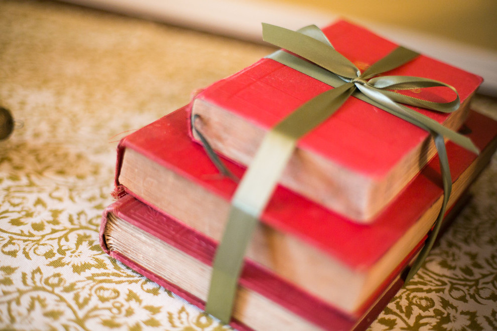 Image result for gift wrapped books